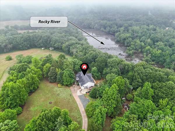 4.36 Acres of Land with Home for Sale in Monroe, North Carolina