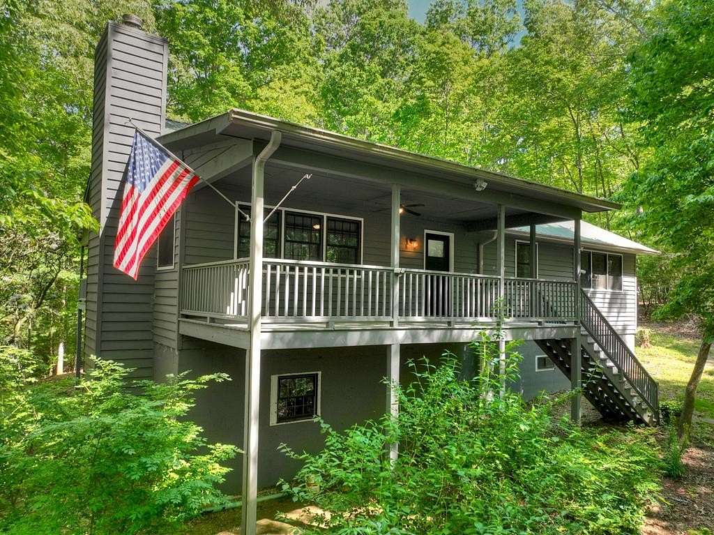 3.72 Acres of Land with Home for Sale in Blue Ridge, Georgia