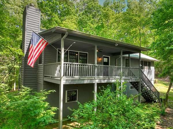 3.72 Acres of Land with Home for Sale in Blue Ridge, Georgia