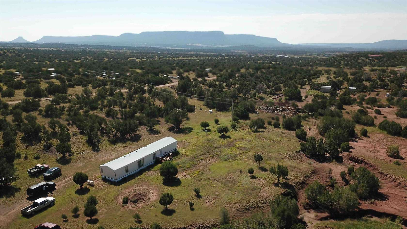 5.19 Acres of Land with Home for Sale in Ribera, New Mexico