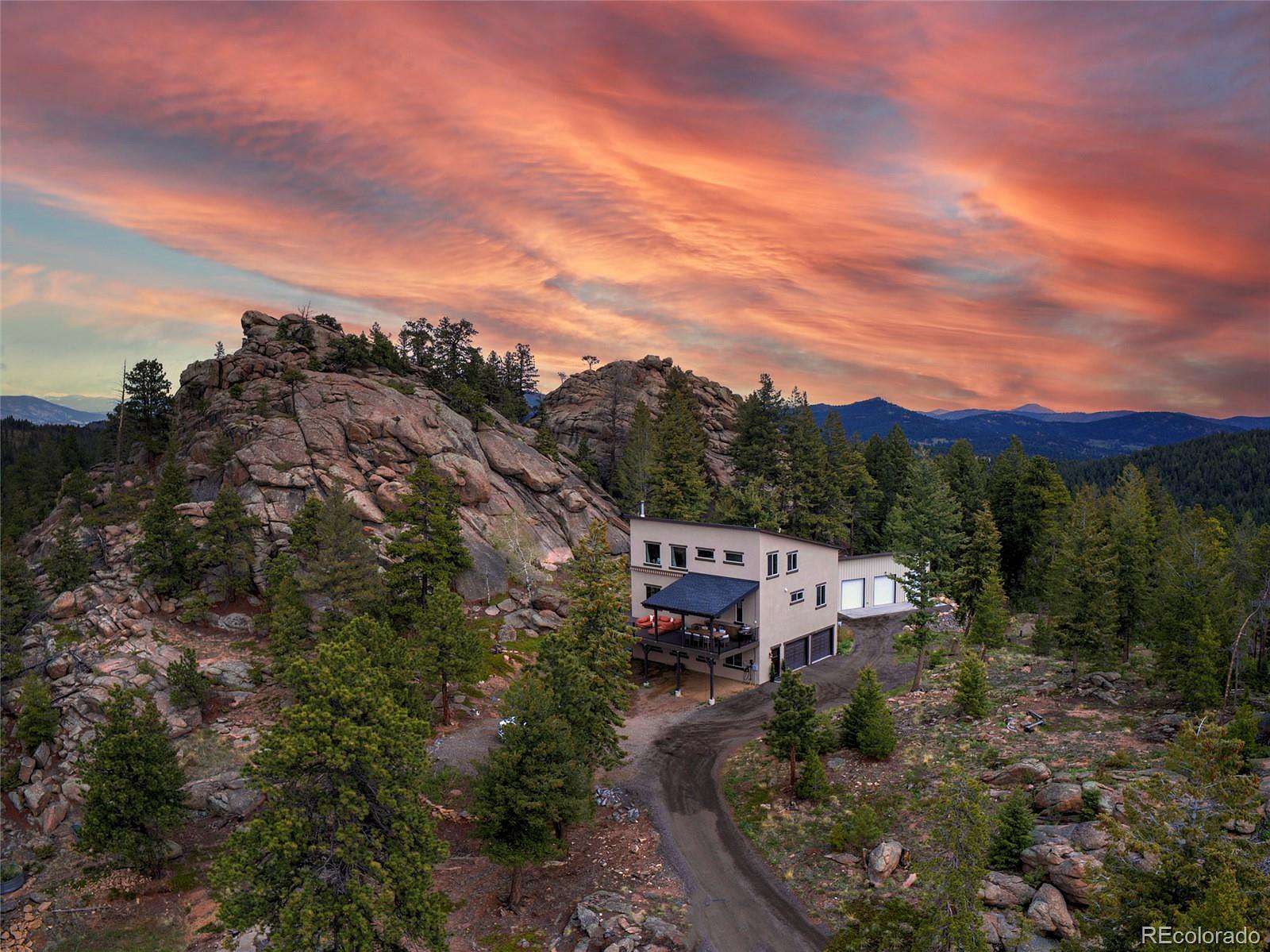 11.6 Acres of Land with Home for Sale in Conifer, Colorado
