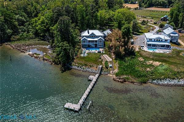 13.5 Acres of Land with Home for Sale in Wicomico Church, Virginia