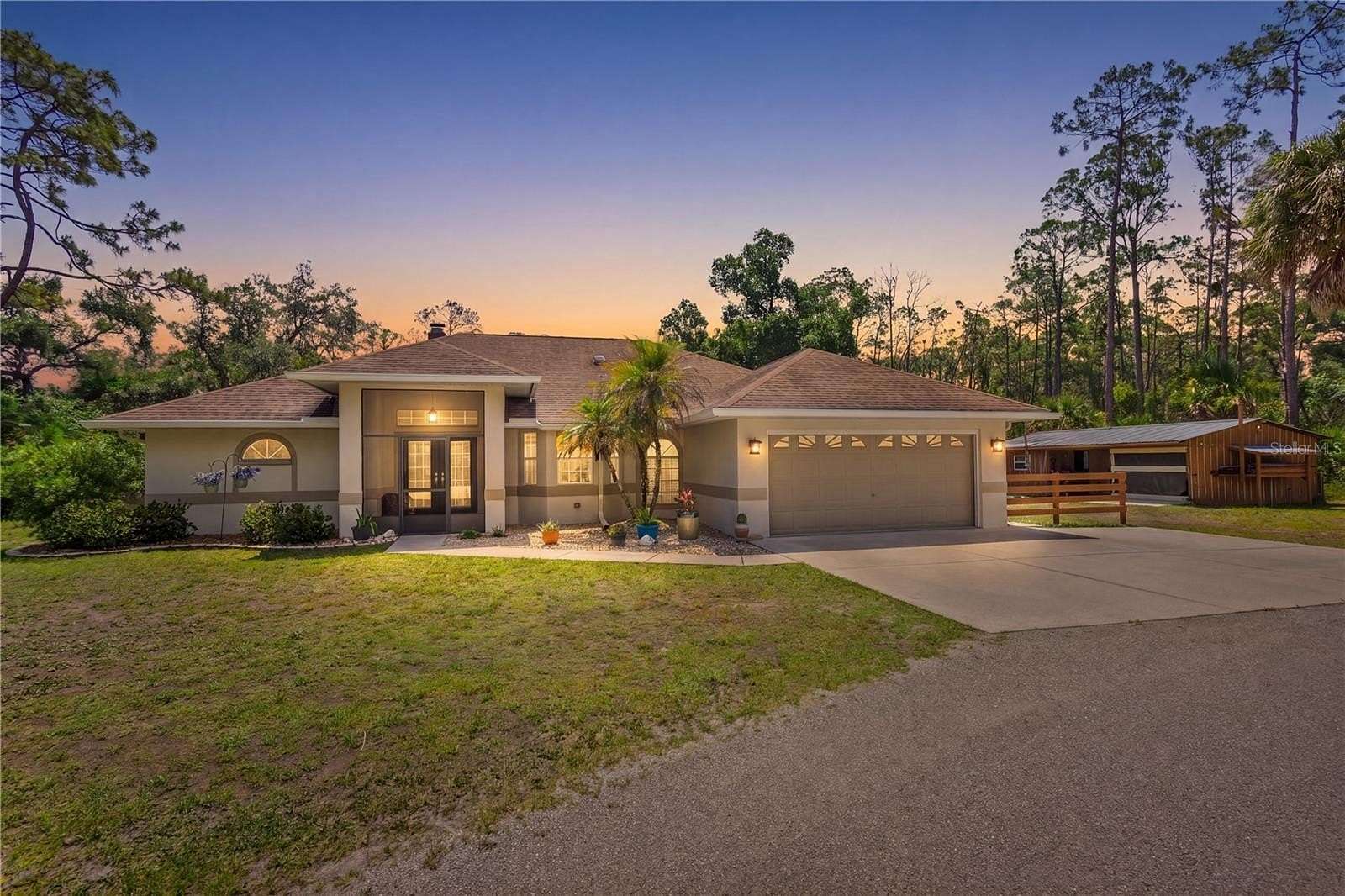 3 Acres of Land with Home for Sale in North Port, Florida
