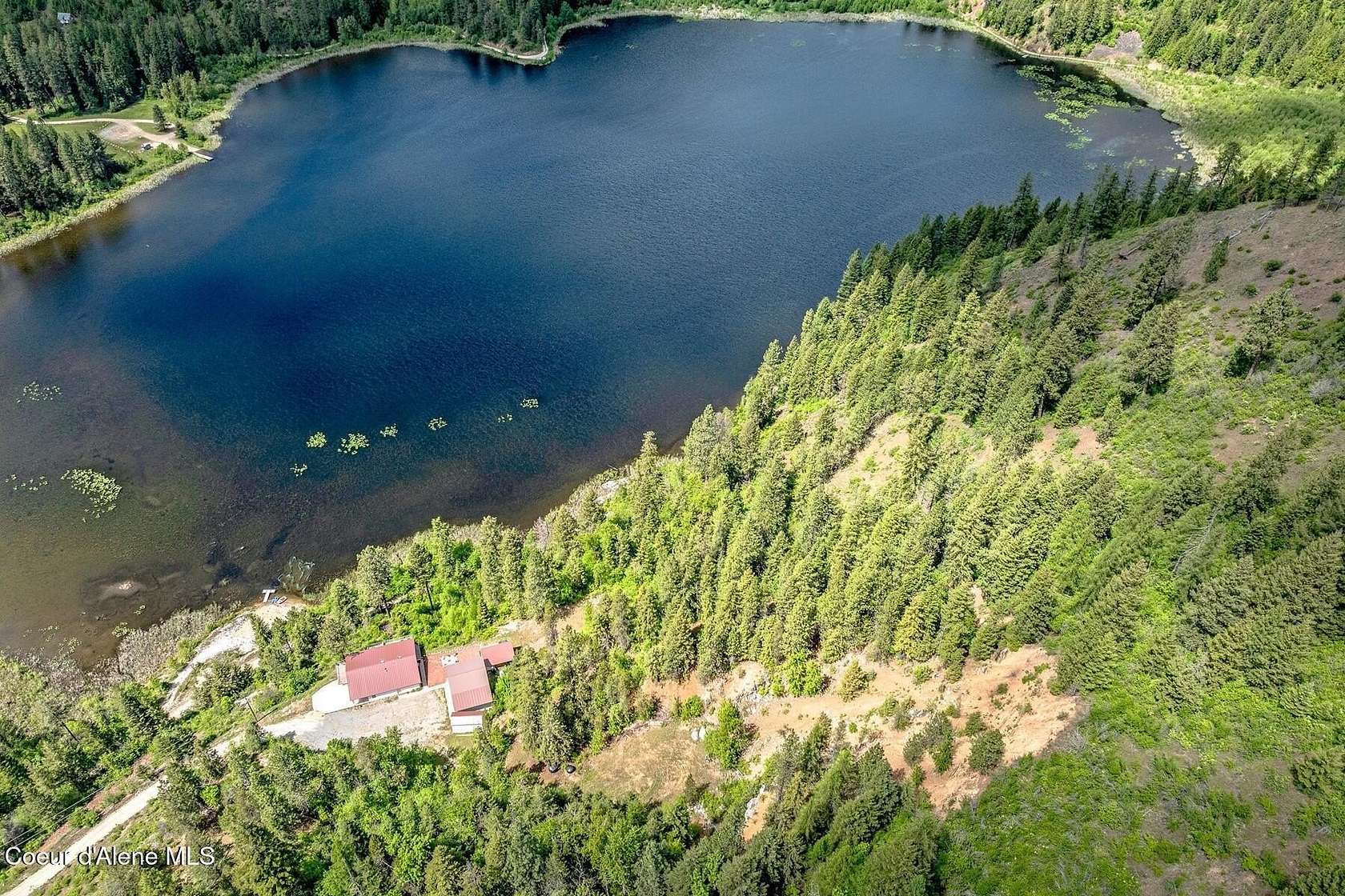 91.3 Acres of Recreational Land with Home for Sale in Oldtown, Idaho