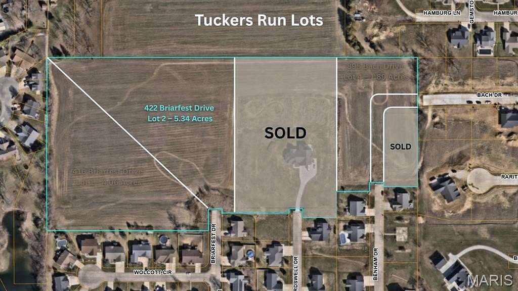 5.34 Acres of Residential Land for Sale in Millstadt, Illinois
