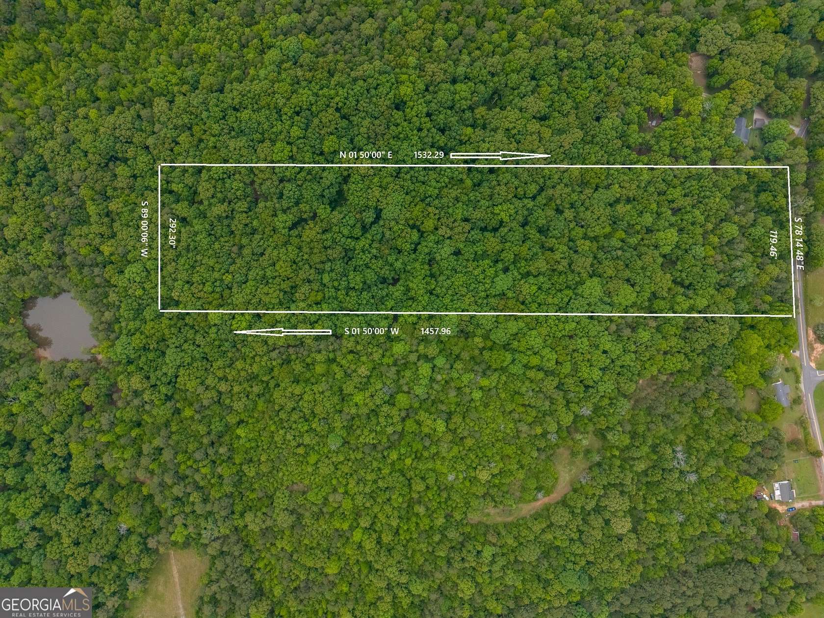 10 Acres of Recreational & Residential Land for Sale in Taylorsville, Georgia