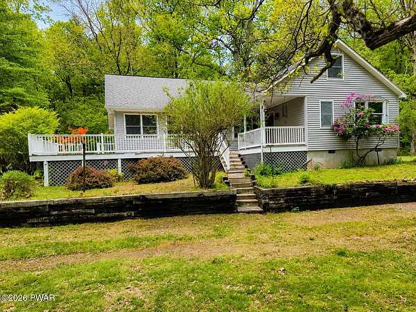 1.86 Acres of Land with Home for Sale in Beach Lake, Pennsylvania