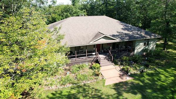2.25 Acres of Land with Home for Sale in Iron River, Wisconsin