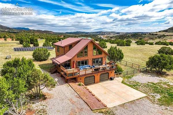 5 Acres of Land with Home for Sale in Colorado Springs, Colorado