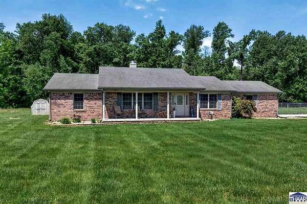 4.28 Acres of Land with Home for Sale in West Terre Haute, Indiana