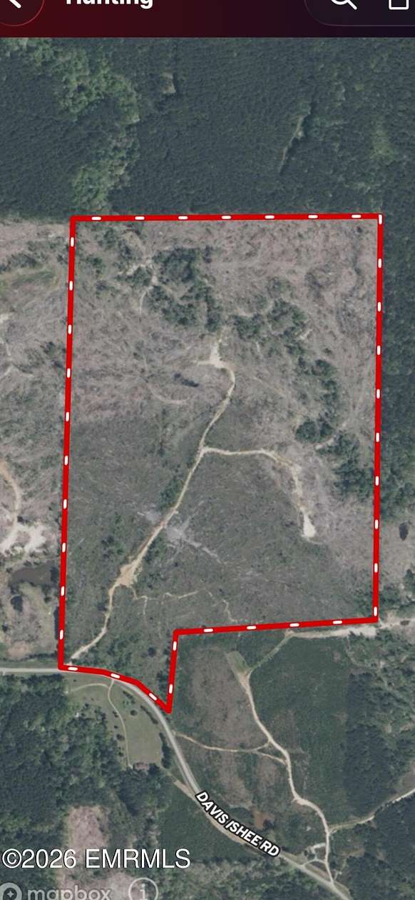 127 Acres of Recreational Land for Sale in De Kalb, Mississippi