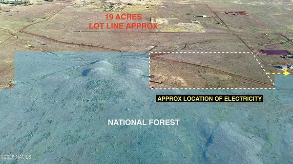 19.1 Acres of Land for Sale in Parks, Arizona