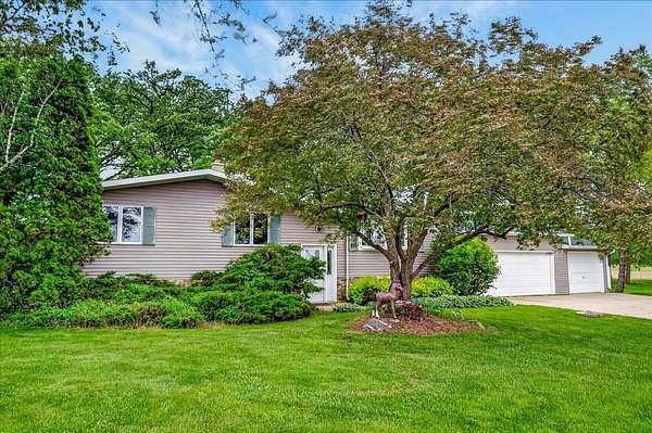 3.1 Acres of Land with Home for Sale in Orfordville, Wisconsin