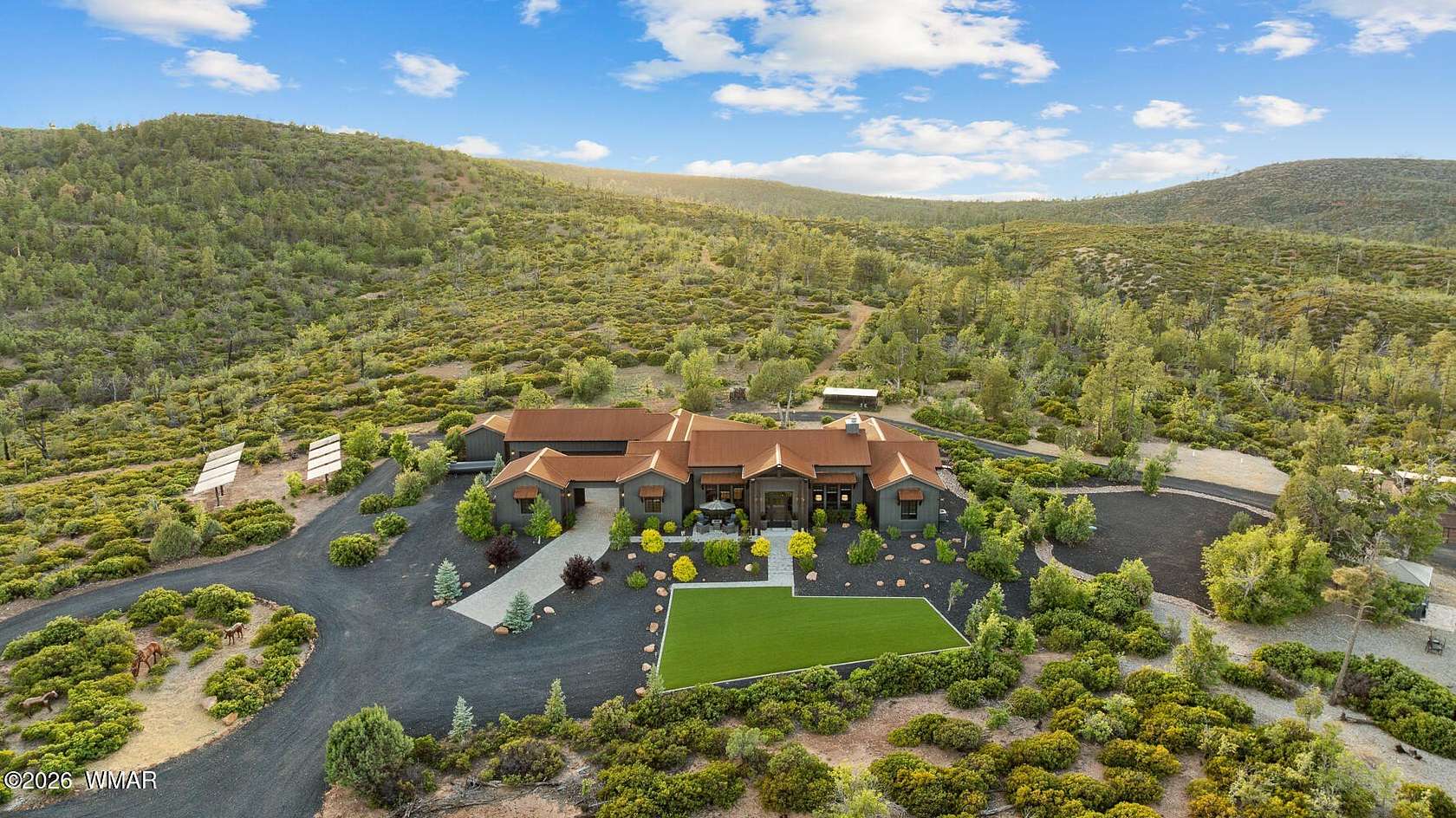 25.3 Acres of Recreational Land with Home for Sale in Show Low, Arizona
