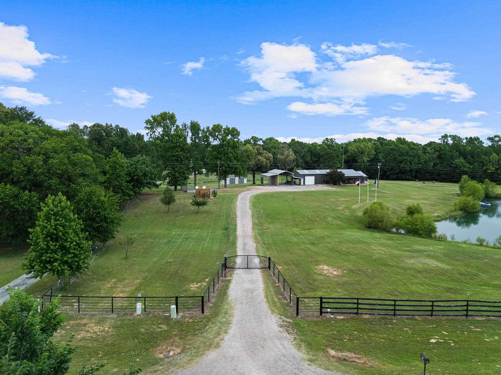 38 Acres of Land with Home for Sale in Ben Wheeler, Texas