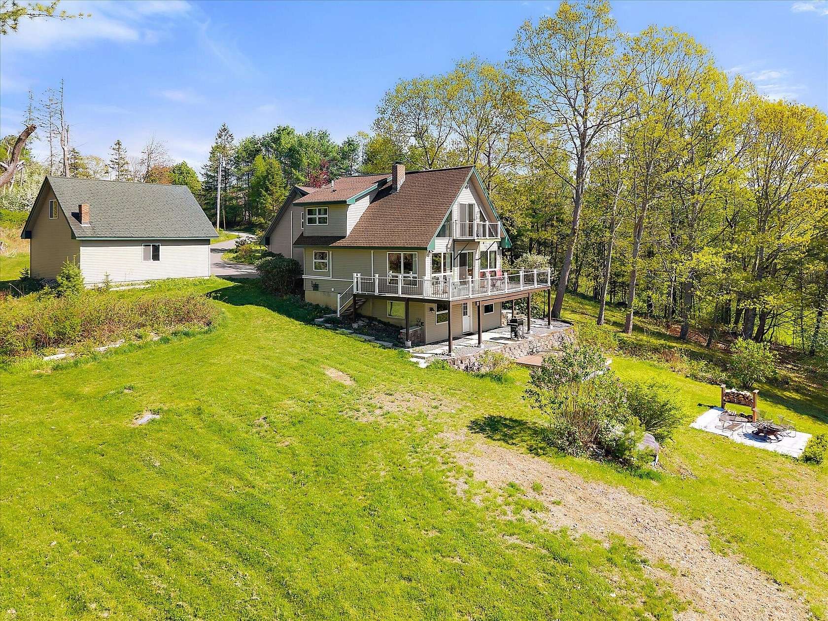 4.4 Acres of Land with Home for Sale in Orland, Maine