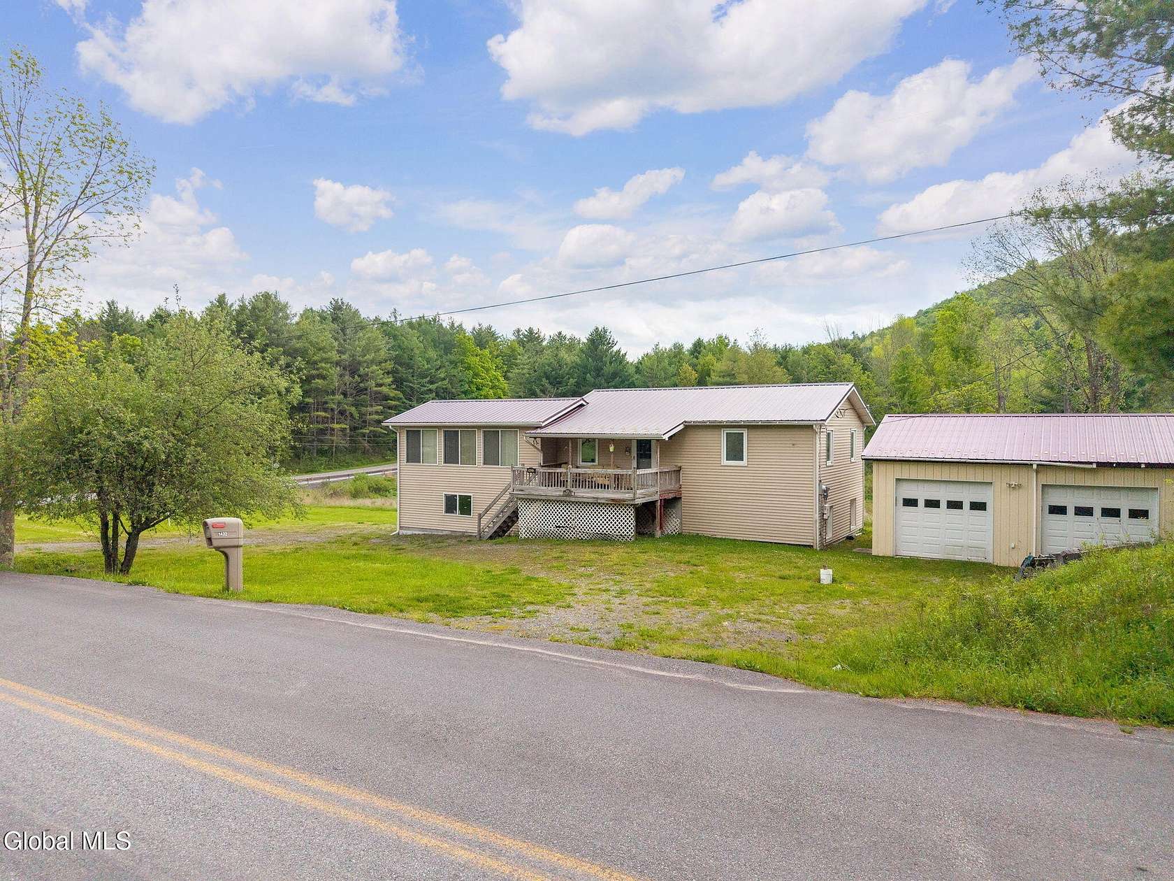 14.1 Acres of Land with Home for Sale in Gilboa, New York