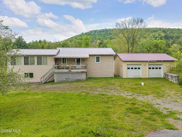 14.1 Acres of Recreational Land with Home for Sale in Gilboa, New York