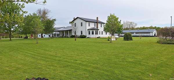 24.8 Acres of Agricultural Land with Home for Sale in Hamilton, Indiana