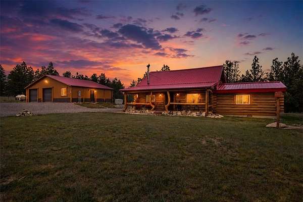 5 Acres of Land with Home for Sale in Roundup, Montana