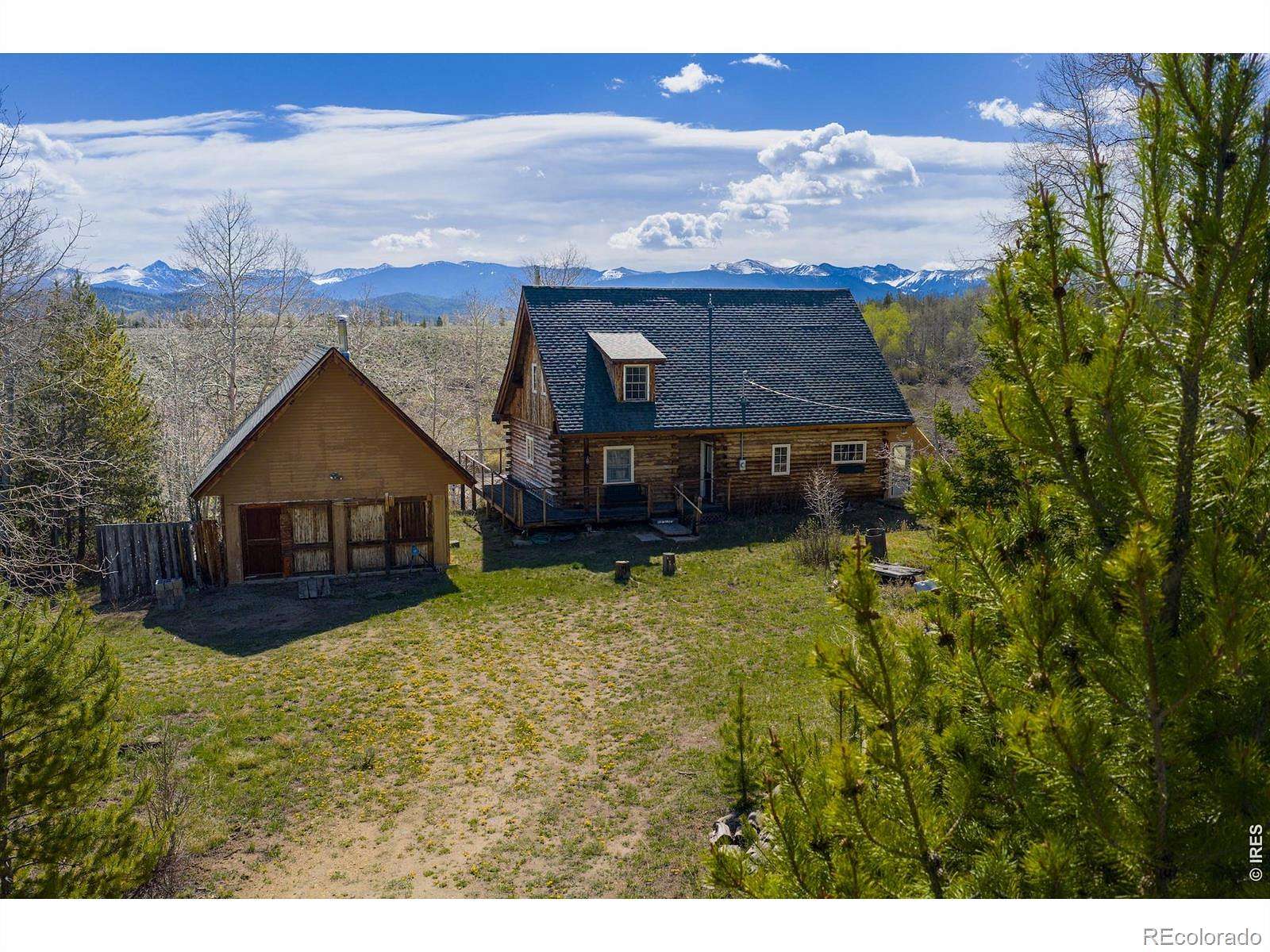 40 Acres of Recreational Land with Home for Sale in Walden, Colorado