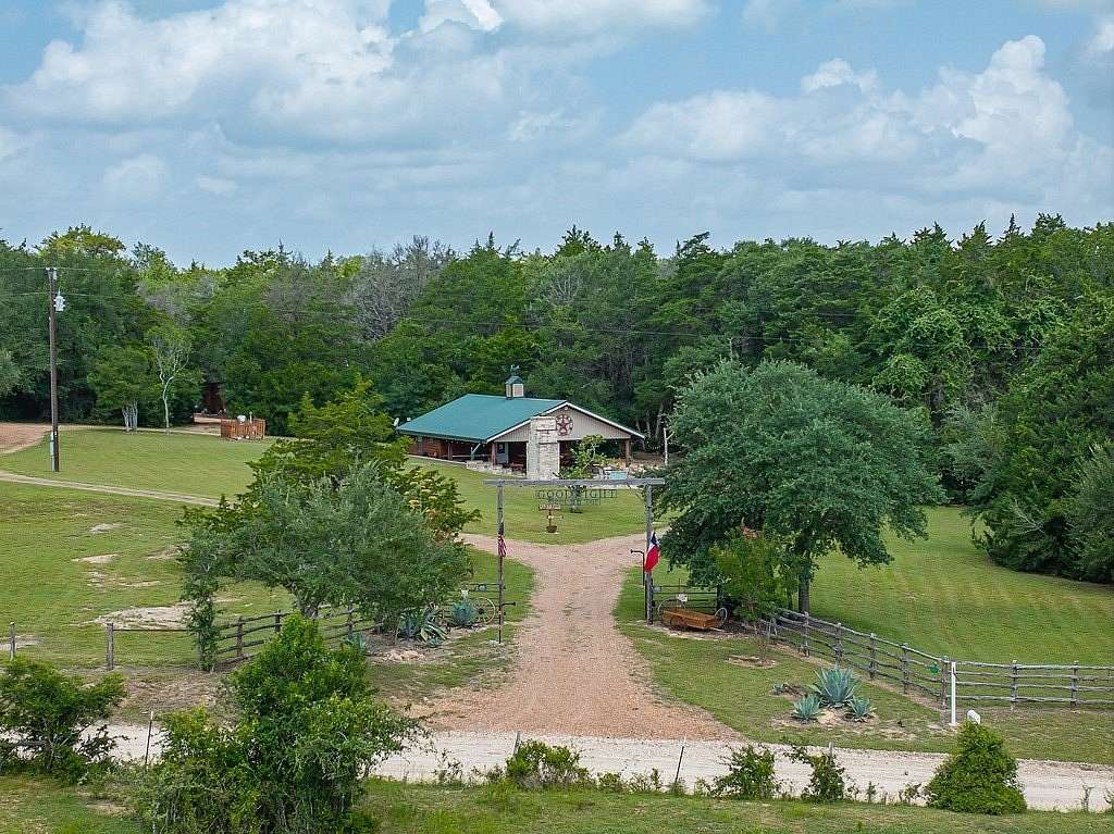 8.15 Acres of Land with Home for Sale in Burton, Texas