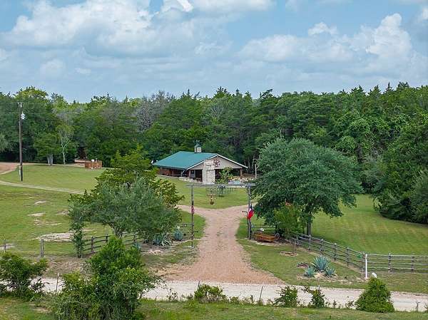 8.15 Acres of Land with Home for Sale in Burton, Texas