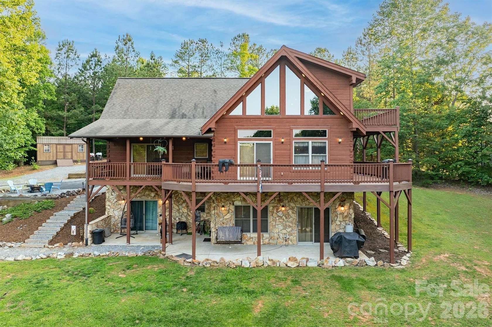 1.51 Acres of Land with Home for Sale in Nebo, North Carolina