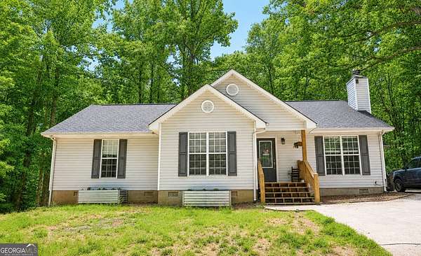 10.2 Acres of Land with Home for Sale in Maysville, Georgia