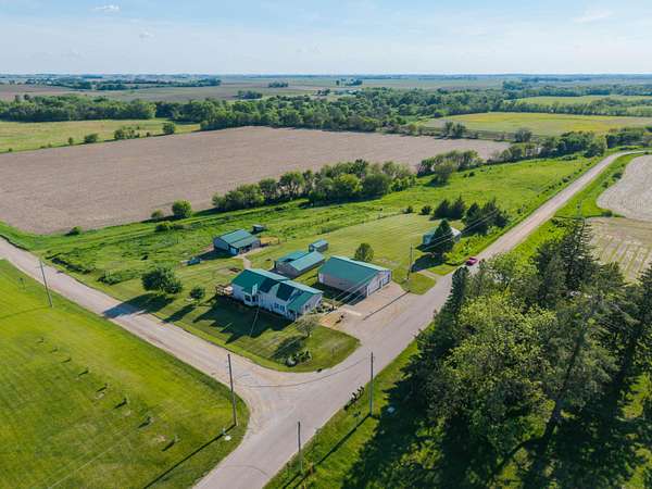 5 Acres of Land with Home for Sale in Dumont, Iowa