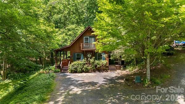 1.5 Acres of Land with Home for Sale in Bakersville, North Carolina