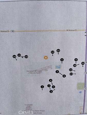 2.5 Acres of Commercial Land for Sale in Lancaster, California