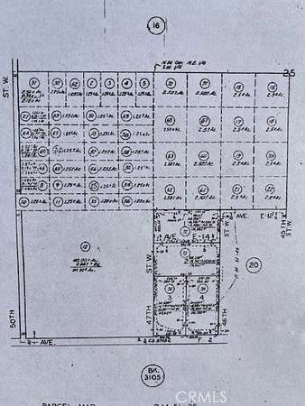 2.5 Acres of Land for Sale in Lancaster, California