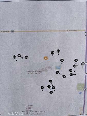 2.5 Acres of Land for Sale in Lancaster, California