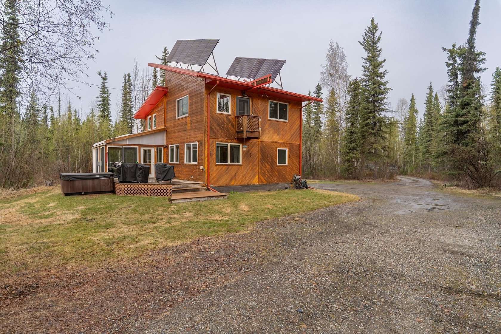 3.37 Acres of Land with Home for Sale in North Pole, Alaska