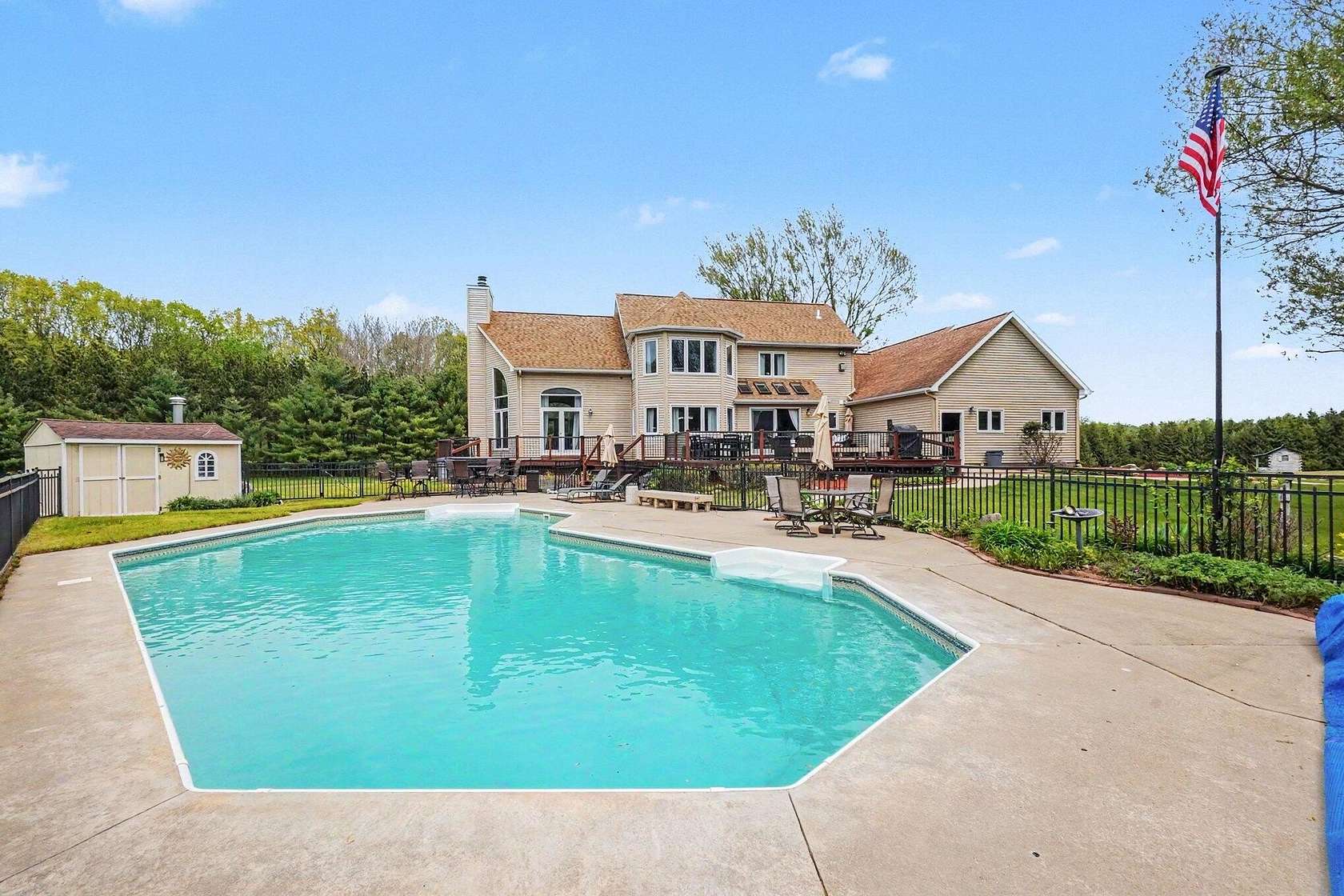 30.2 Acres of Land with Home for Sale in Hersey, Michigan