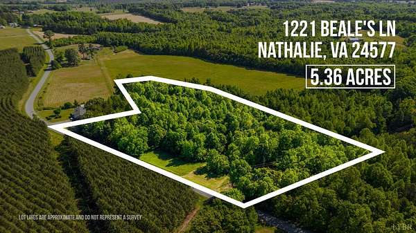 5.36 Acres of Residential Land for Sale in Nathalie, Virginia