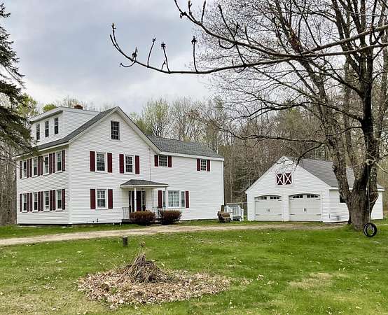 3.63 Acres of Land with Home for Sale in Pownal Town, Maine