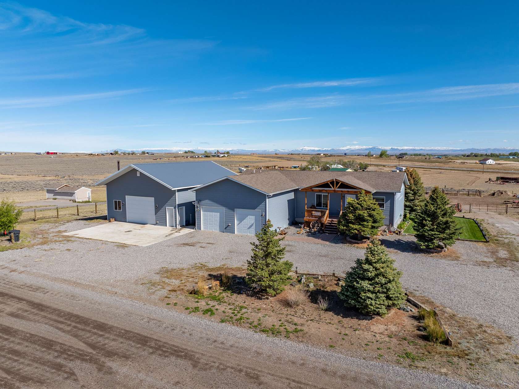 2 Acres of Land with Home for Sale in Riverton, Wyoming