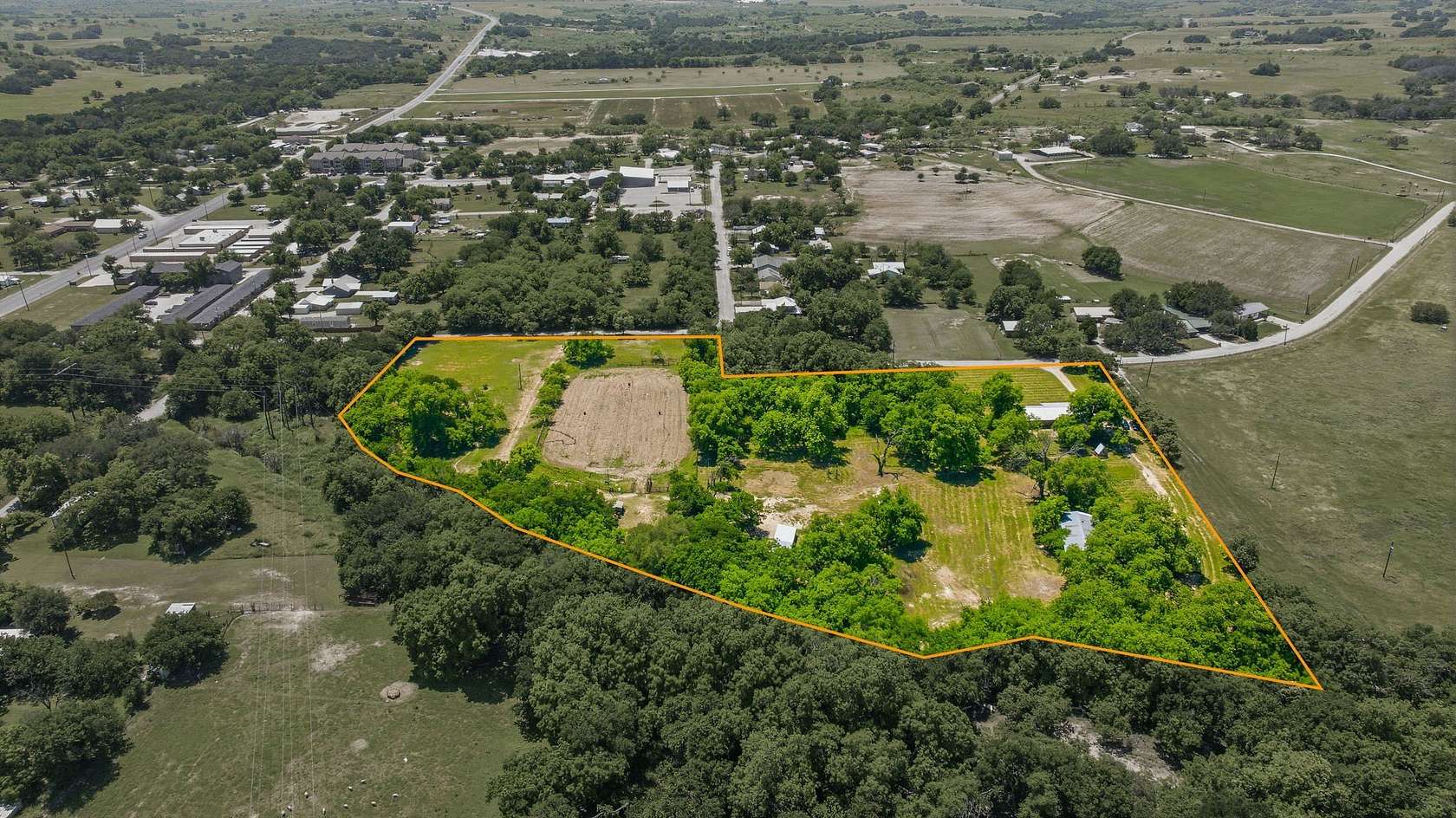 8.46 Acres of Land with Home for Sale in Comanche, Texas