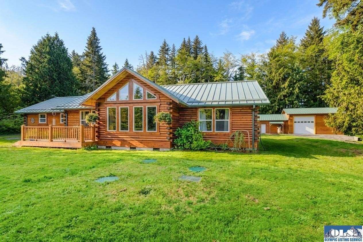 4.7 Acres of Land with Home for Sale in Port Angeles, Washington