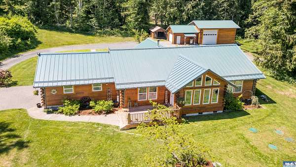 4.7 Acres of Land with Home for Sale in Port Angeles, Washington