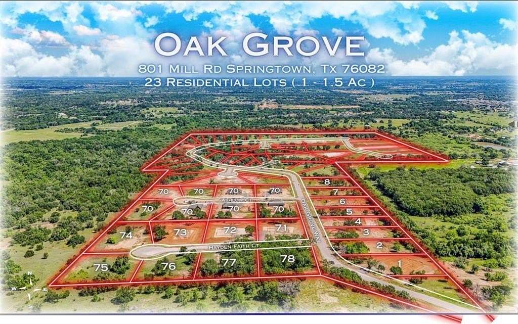 1.14 Acres of Residential Land for Sale in Springtown, Texas