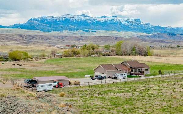 11 Acres of Land with Home for Sale in Cody, Wyoming