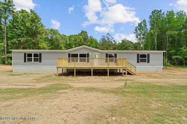 5.54 Acres of Land with Home for Sale in Ashland, Mississippi
