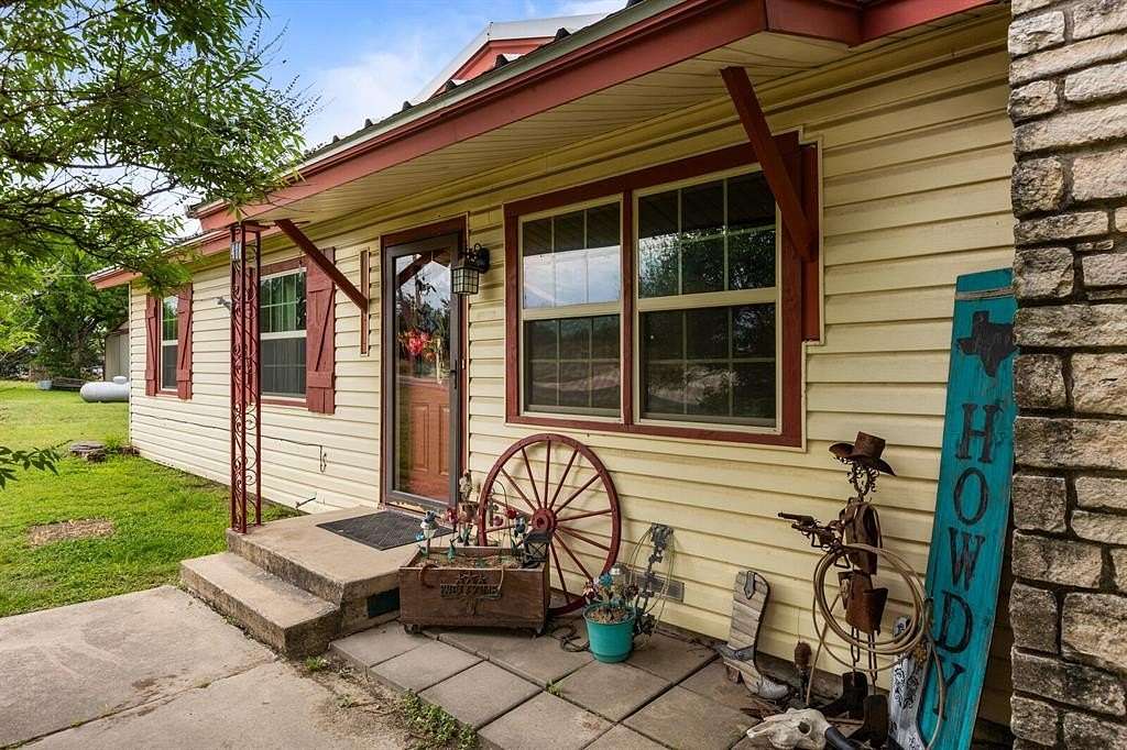 7.47 Acres of Land with Home for Sale in Meridian, Texas