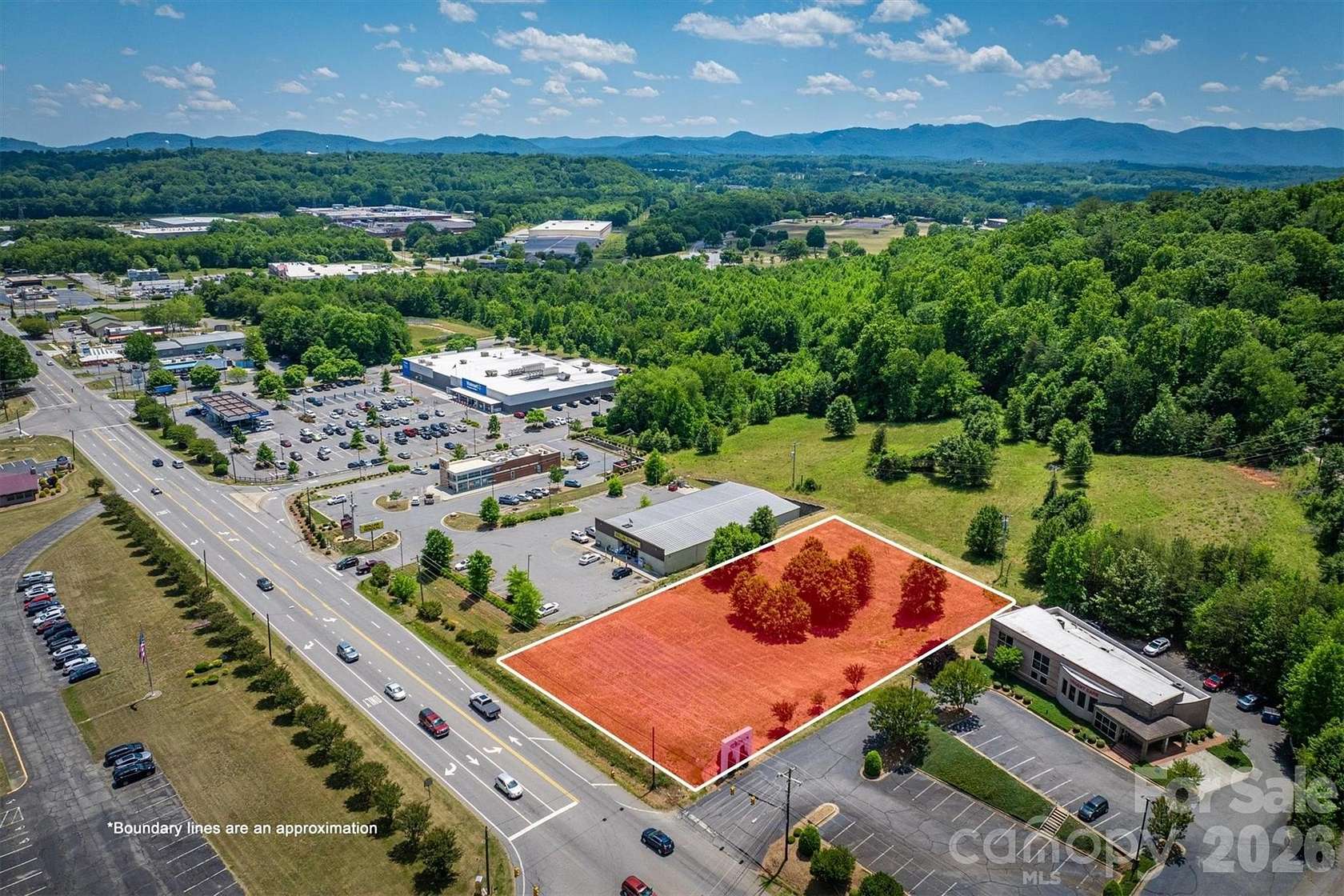 0.75 Acres of Commercial Land for Sale in Morganton, North Carolina