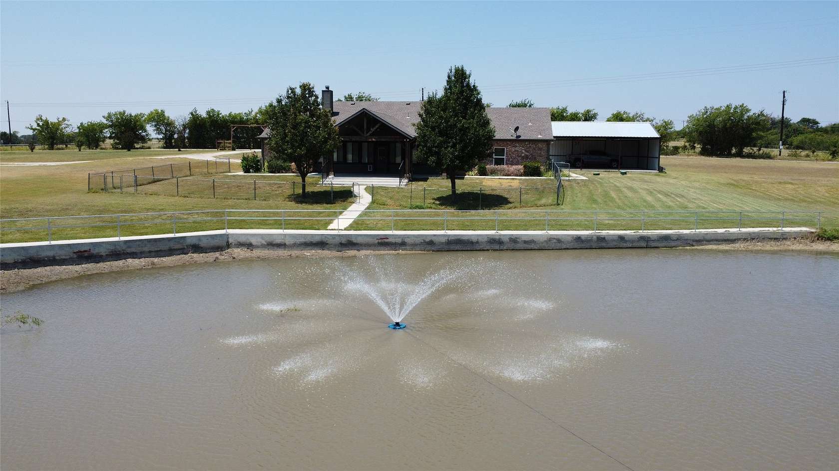 10 Acres of Land with Home for Sale in Sanger, Texas