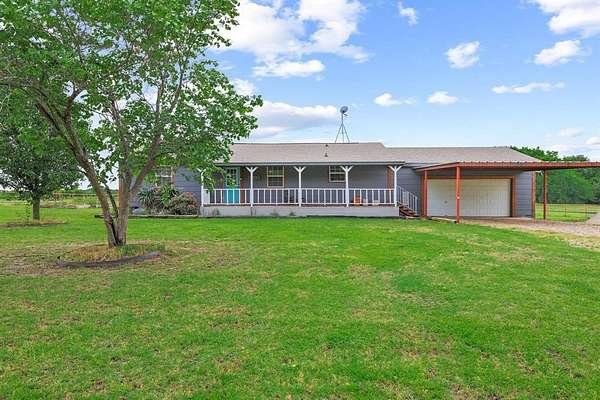 2 Acres of Land with Home for Sale in Wolfe City, Texas