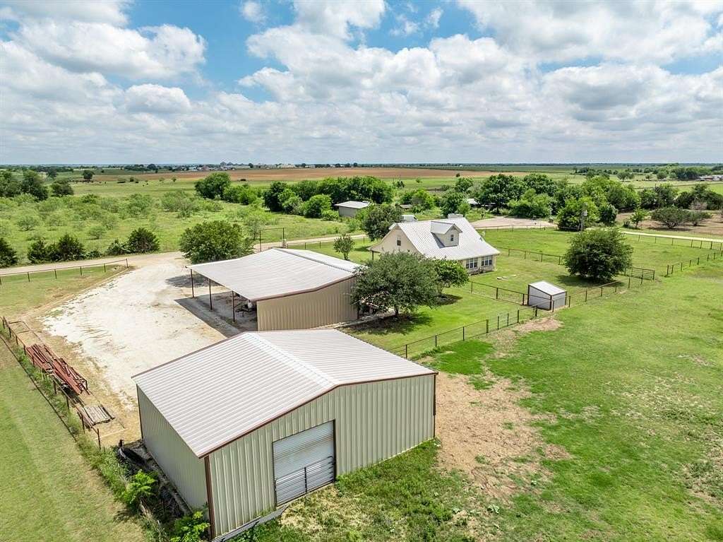 5 Acres of Land with Home for Sale in Crawford, Texas